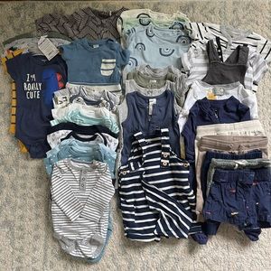 Baby Boy Bundle Size 0-3 month
